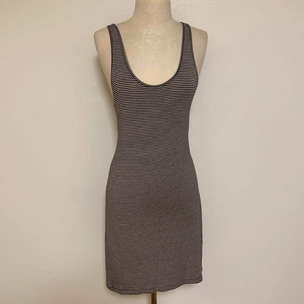 Zimmerman Stripe Black White Sleeveless Dress 3